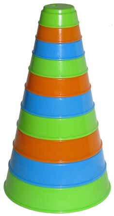 Занимательная пирамидка 10 элементов — Полесье Россия