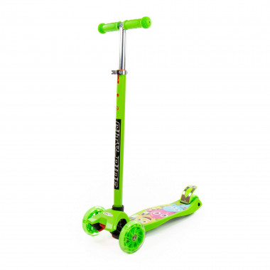 Детский самокат (зелёный) — Полесье Россия