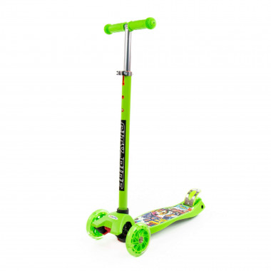 Детский самокат (зелёный) — Полесье Россия