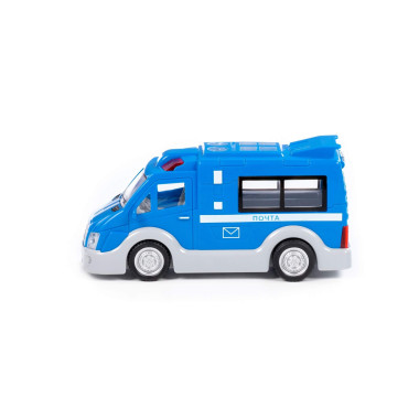 Почта, автомобиль инерционный со светом и звуком — Полесье Россия