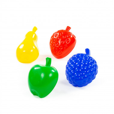 Формочки Фрукты (4 шт) — Полесье Россия