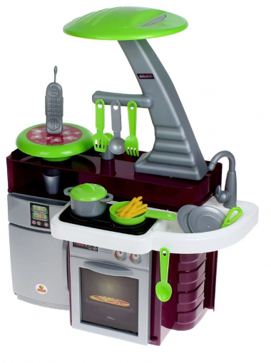 Кухня детская Laura (Лаура) с варочной панелью (свет, звук) — Полесье Россия