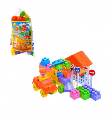 Конструктор Строитель 101 элемент — Полесье Россия