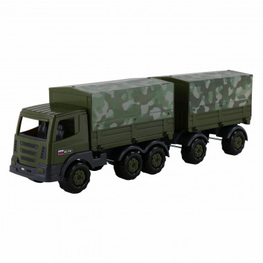 Престиж, автомобиль бортовой тентовый военный с прицепом — Полесье Россия