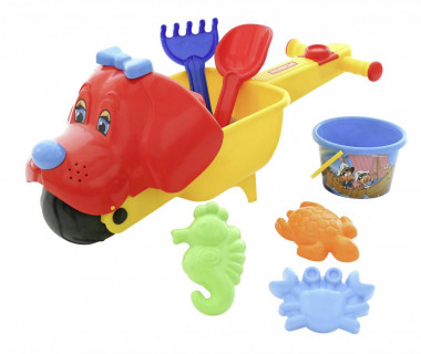 Набор №340: тачка Малыш Тяпа с набором — Полесье Россия