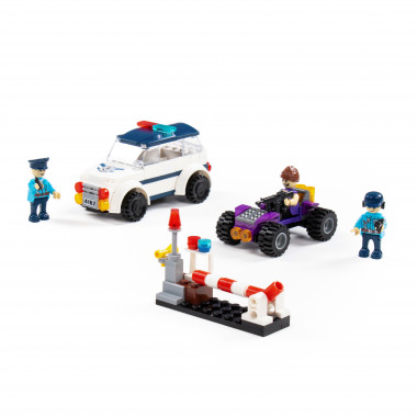 Конструктор Классик Город. Полиция-3 (177 элементов) — Полесье Россия