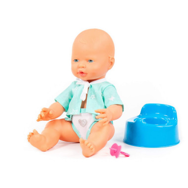 Пупс Веселый (35 см) с соской и горшком 86785 — Полесье Россия