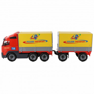 Машина бортовой автомобиль тентовый с прицепом Volvo — Полесье Россия