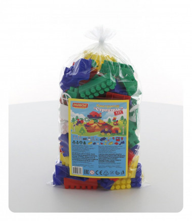 Конструктор Строитель 129 элементов — Полесье Россия