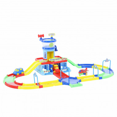 Игрушка Аэропорт Play City с дорогой и самолетами — Полесье Россия