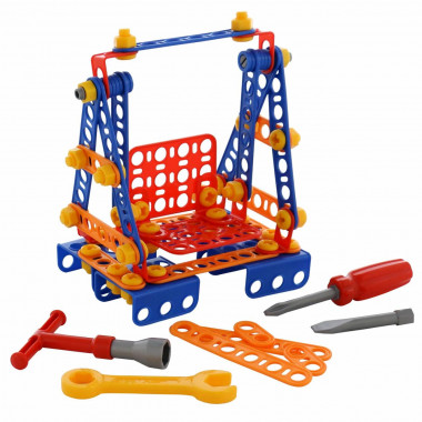 Конструктор Изобретатель - Качели №1 (109 элементов) — Полесье Россия