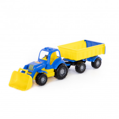 Силач, трактор с прицепом №1 и ковшом — Полесье Россия