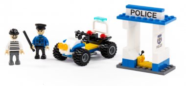 Конструктор Классик Город. Полиция-5 (83 элемента) — Полесье Россия