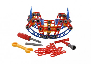 Конструктор Изобретатель - Качели №2 (121 элемент) — Полесье Россия