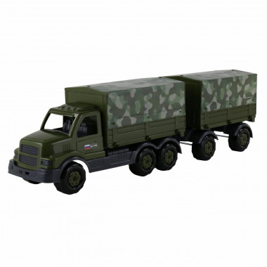 Сталкер, автомобиль бортовой тентовый военный с прицепом — Полесье Россия