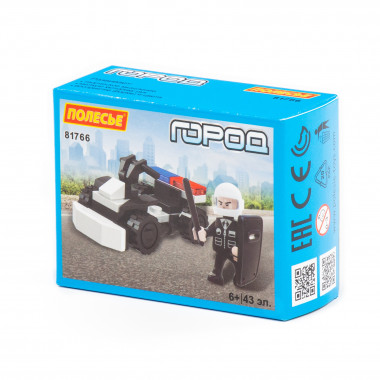 Конструктор Классик Город. Полиция-6 (43 элемента) — Полесье Россия