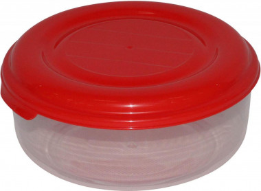 Ёмкость №43 круглая с крышкой, 0,9 литра — Полесье Россия