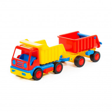 Базик, автомобиль-самосвал с прицепом — Полесье Россия