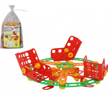 Конструктор Изобретатель - Карусель №1 (101 элемент) — Полесье Россия