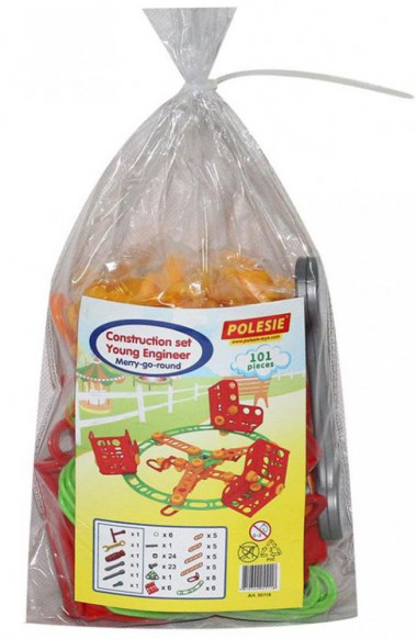 Конструктор Изобретатель - Карусель №1 (101 элемент) — Полесье Россия