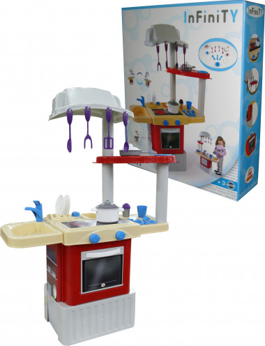 Кухня детская INFINITY basic №1 с вытяжкой — Полесье Россия
