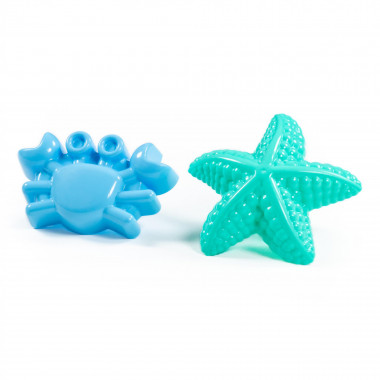 Формочки Краб №1 и Морская звезда №1 — Полесье Россия