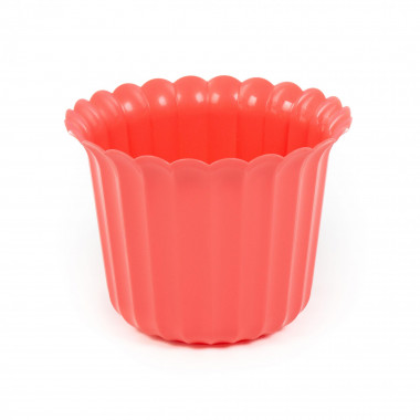 Цветочный горшок розовый Виола d156 мм, h110 мм - 1 л — Полесье Россия