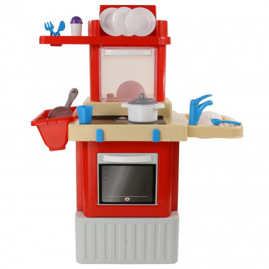 Кухня детская INFINITY basic №2 с детской посудкой — Полесье Россия