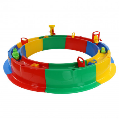 Конструктор Песочница Кольцо 1360 мм Полесье (с игрушками) — Полесье Россия