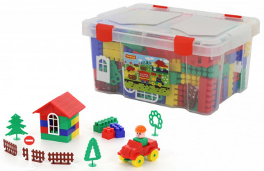 Конструктор Строитель 193 элемента — Полесье Россия