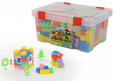 Конструктор Строитель 193 элемента — Полесье Россия