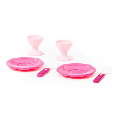 Набор детской посуды Ретро, бокалы — Полесье Россия