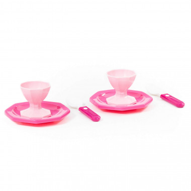 Набор детской посуды Ретро, бокалы — Полесье Россия