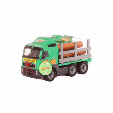 Машина игрушка лесовоз Volvo — Полесье Россия