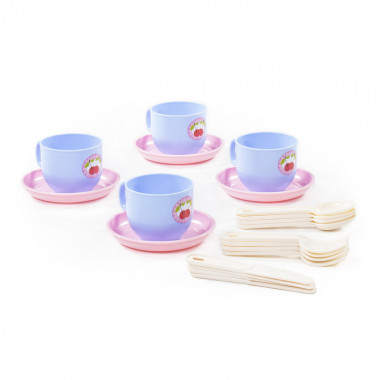 Набор детской посуды Минутка на 4 персоны (V5) 20 элементов — Полесье Россия