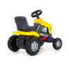 Каталка-трактор с педалями "Turbo" (жёлтая) фото 2 &mdash; Полесье Россия