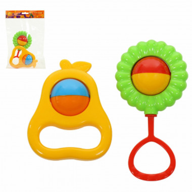Набор погремушек Ассорти (2 шт) — Полесье Россия