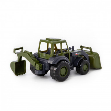 Мастер, трактор-экскаватор военный — Полесье Россия