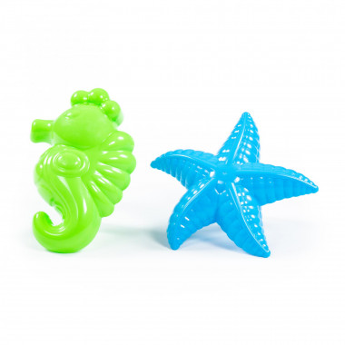 Формочки Морской конёк и Морская звезда №2 — Полесье Россия