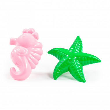 Формочки Морской конёк и Морская звезда №2 — Полесье Россия