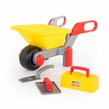 Тачка №4 Construct + Набор каменщика №2 — Полесье Россия