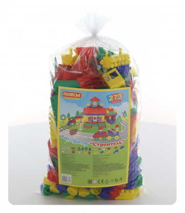 Конструктор Строитель 273 элемента — Полесье Россия