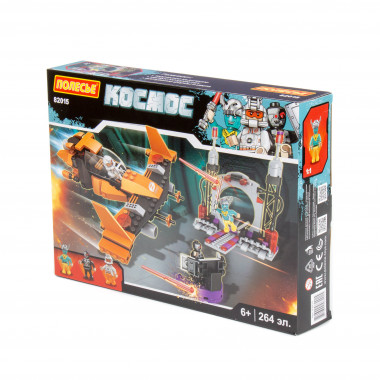 Конструктор Классик Космос-7 (264 элемента) — Полесье Россия