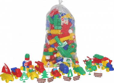 Конструктор Строитель 287 элементов — Полесье Россия