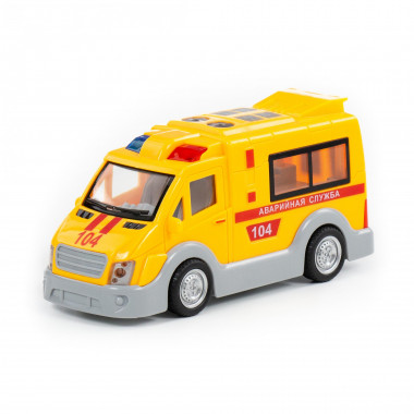 Аварийная служба, автомобиль со светом и звуком — Полесье Россия