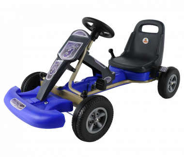 Каталка для детей автомобиль с педалями Карт — Полесье Россия