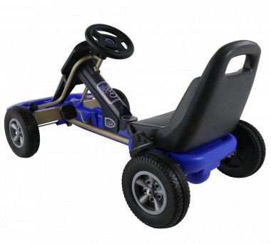 Каталка для детей автомобиль с педалями Карт — Полесье Россия