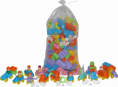 Конструктор Строитель 454 элемента — Полесье Россия