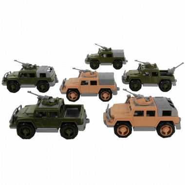 Автомобиль Защитник (микс №3) - кратно 6 машинам — Полесье Россия