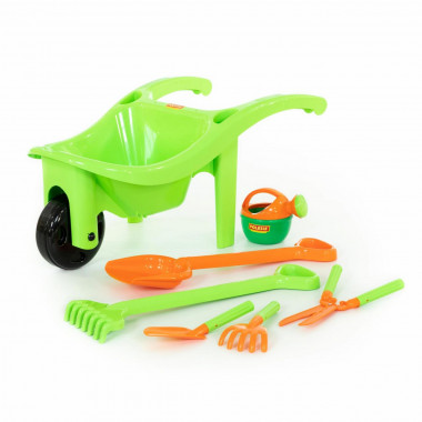 Набор №607: Тачка №3 + набор для песочницы — Полесье Россия